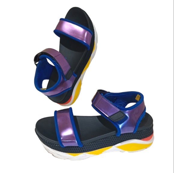 Aldo Zarelle Women's Colorful Sport Luxe Platform Sandals - Picture 6 of 16